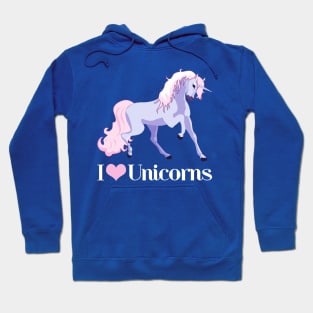 I Love Unicorns Hoodie